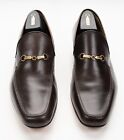 ZILLI Brown Calf Leather Moccasins with Shoe Trees Dress Shoes 11 1/2 EU 44 1/2