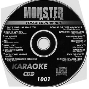 KARAOKE MONTER HITS CDG 159 New Disc Set Country,Rock,Classic,Pop,in sleeves