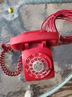 Bell System Western Electric Rotary Phone Red