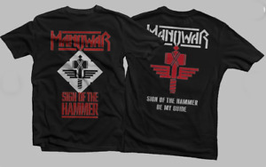 Printed T-shirt -MANOWAR- Sign of the Hammer