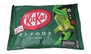 Japanese Kit Kat Matcha Dark Green Tea Flavor Chocolates Limited Edition