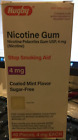 Rugby Nicotine Gum 4 mg 50 Pieces Sugar Free Uncoated original EX. 07/2024