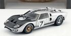 1966 Ford GT40 Mk II Silver and Black in 1:18 Scale by Shelby Collectibles