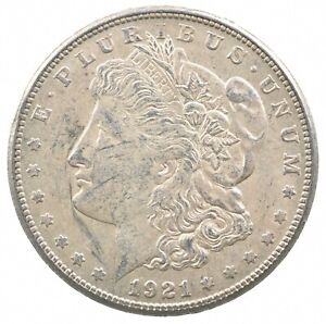 1921-S Morgan Silver Dollar - Last Year Issue 90% $1 Bullion *285