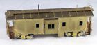 Unknown Manufacturer Brass Bay Window Caboose Unpainted 1/87 HO Scale