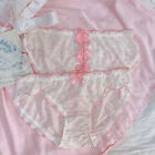 Cute Girls Lolita Bow Kawaii Panties Briefs Japanese Underwear Student Underpant