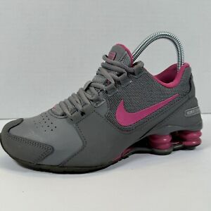 Nike Shox Avenue GS Gray Pink Size 4Y Women's Size 5.5 Shoes 848117-006