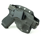 IWB Hybrid Holster, Kydex & Leather, KRYPTEK TYPHON - for GLOCK Handguns