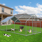 20x10ft Outdoor Pet Dog Run House Kennel Shade Cage Enclosure w/ Cover Playpen