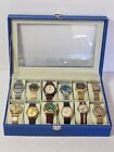 Estate Lot Of 10 Vintage Mens Watches Untested Seiko  And More Estate... Lot 4