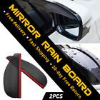 1 Pair Car Rain Board Eyebrow Guard Rear View Side Mirror Sun Visor Accessories (For: More than one vehicle)