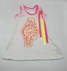 Miss Grant Girls’ 100% Cotton Rhinestone Tank Top Size 6-7 Years Pre-owned