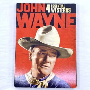 John Wayne 4 Essential Westerns Movie Collection DVD 2022 Brand New Sealed