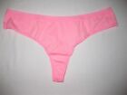 Morvia thong panties S pastel pink nip 80s aesthetic kawaii