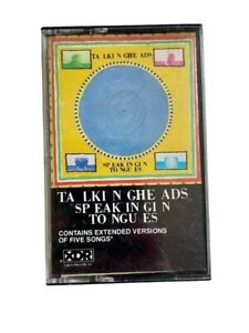 Talking Heads - Speaking In Tongues Cassette 1983 80s Rock New Wave Art Tested