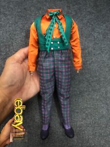 1/6 Hot Toys Joker DX08 Batman 1989 Jack Nicholson Suit Body for Action Figure