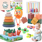 32PCS Baby Toys 0-6-12 Months Montessori Toys for 1-3 Years Old,6-In-1 Set with