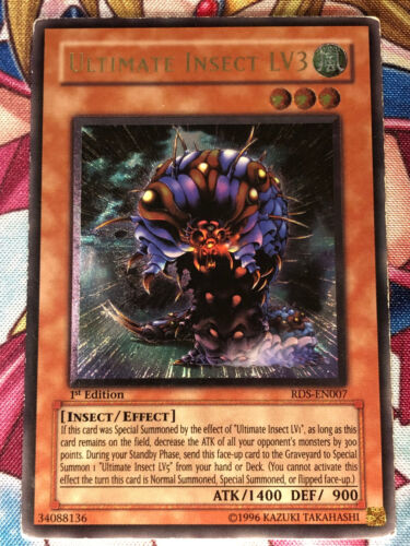 Yugioh: Ultimate Insect LV3 - RDS-EN007 - Ultimate Rare - 1st Edition - MP