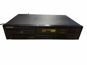 Pioneer PD-4500 CD Player. Black Vintage 1990. Retro Hi-Fi.