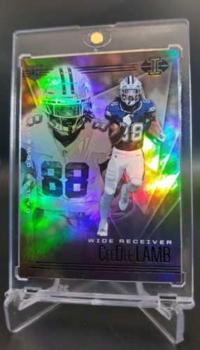 CeeDee Lamb ROOKIE CARD RAINBOW HOLO FOIL 2020 WR Dallas Cowboys RC