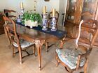 Vintage Century Furniture Dining Room set w/ table, 4 chairs, hutch, and server