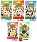 Lot of 5 Animal Crossing Amiibo Character Card Packs Series 1-5 [Brand New]