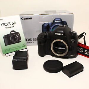 Canon EOS 5D MARK III 22.3 MP Digital SLR Camera - Black (Body Only) Bundle