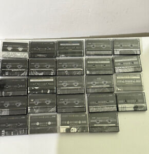 TDK SA60 High Bias Type II Lot Of 24 USED Audio Cassette Tapes SA 60