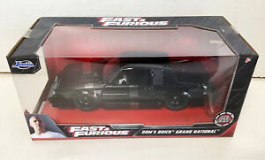NEW Jada 99539 Fast & Furious 1987 DOM'S BUICK Grand National 1:24 Die-Cast Car