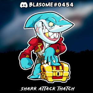 Brawlhalla | Shark Attack Thatch Skin | Fast Delivery