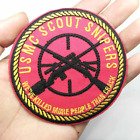 STUNNING USMC MARINE SCOUT SNIPERS EMBROIDERED IRON-ON PATCH...