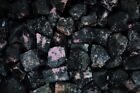 1/2 lb Rhodonite Rough Stones - Natural Crystal Mineral Rock Tumbling (Mada)