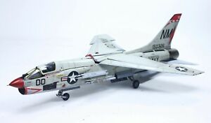 (Pre-Order) US Navy F-8E Crusader Vietnam war 1:48 Pro Built Model