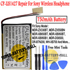 New 750mAh Battery Repair For Sony MDR-DS6500 & WH-XB700 Bluetooth Headphones