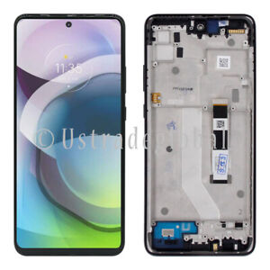 For Motorola One 5G Ace Moto G 5G LCD Touch Screen Digitizer Frame Replacement