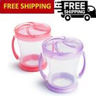 Munchkin Snack Catcher Snack Cup, Pink/Purple, 2 Count (Pack of 1)