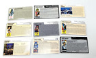 GI JOE ARAH 9 Uncut Mail away file cards RARE 1980s/1990s Vintage G.I. Red Back