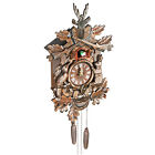 🕒 Vintage German Black Forest Wooden Hunter Clock