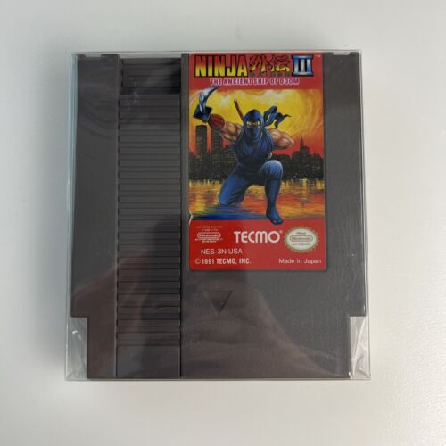 Ninja Gaiden III Ancient Ship Of Doom 3 - Authentic Nintendo NES Game Cartridge