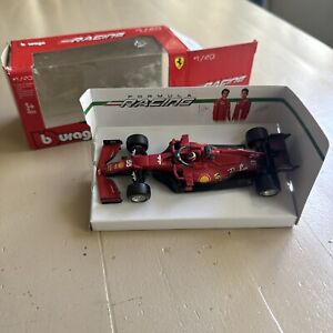 Burago F1 1/43 Scuderia Ferrari F1 Team SF21 Carlos Sainz #55 Formula Racing