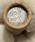 Unsearched Old Estate Wheat Penny Roll Indian Head Vintage Cents Silver Dime #B2