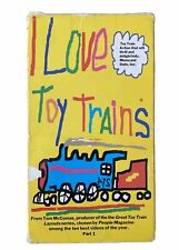 I Love Toy Trains Part 1 VHS Tom McComas Steam Engine Railroad All Ages 1994