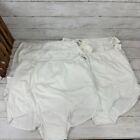 6 pairs Vintage Lorraine Cotton Panty Size 9 New With Tags White