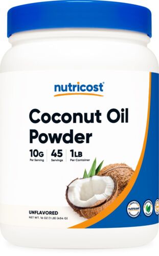 Nutricost Coconut Oil Powder (1LB)