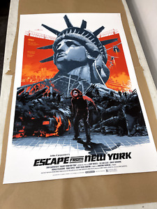 Escape From New York 2014 by Grzegorz Domaradzki art screen print poster mondo