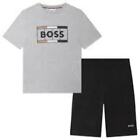 Hugo Boss Kids T-Shirt+Short Set Grey [J28111-A32]
