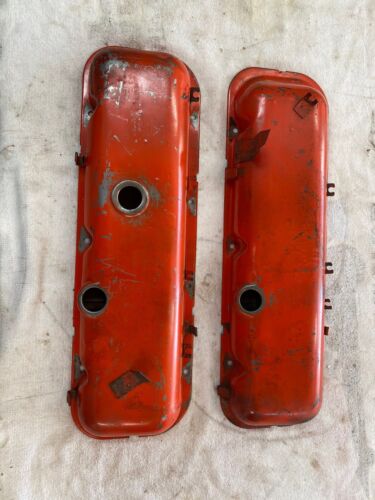 New Listing72 73 74 Chevelle Corvette Big Block BBC 454 Valve covers Wire Clips & Drippers