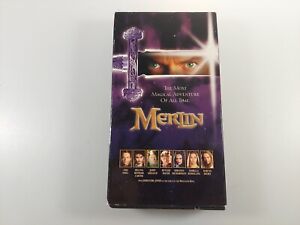 MERLIN Hallmark VHS TAPE Part One and Two SEALED 1998 NBC FREE SHIPPING