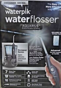 Waterpik Aquarius Professional Water Flosser Designer Series, Black, WP-672