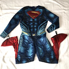 Justice League Adult Superman Costume Super Hero Halloween Bodysuit Movie